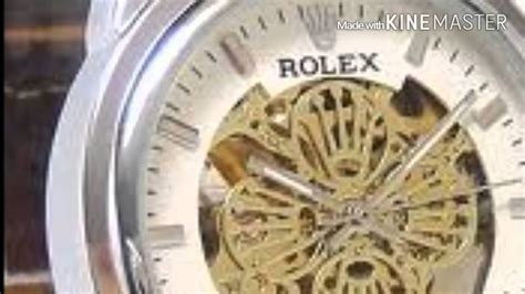 rolex co axial escapement watch